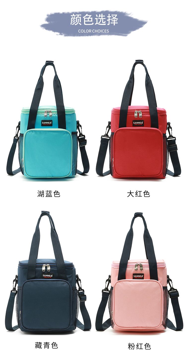 亚马逊冰包新款折叠午餐包 儿童卡通保温野餐背包环保手提保温袋详情图5