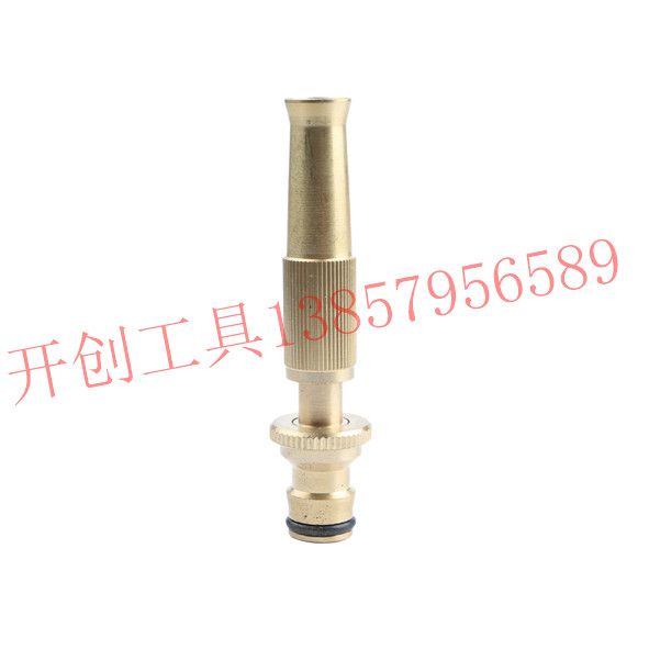 铜水枪洗车高压水枪花园浇花水枪可调节多种款式欢迎定做详情图5
