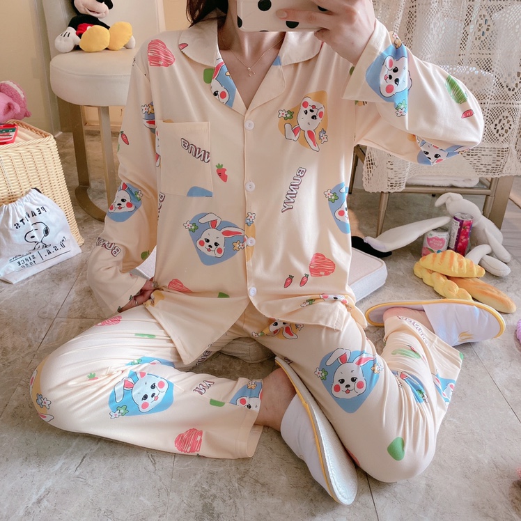 New cardigan pajama set rabbit