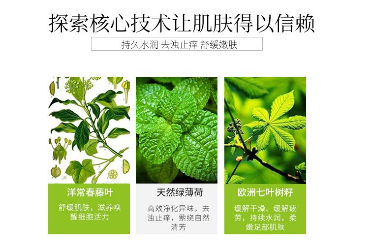 VIRIDIS薇芮氏意大利进口 自然舒缓足霜100ml详情图7