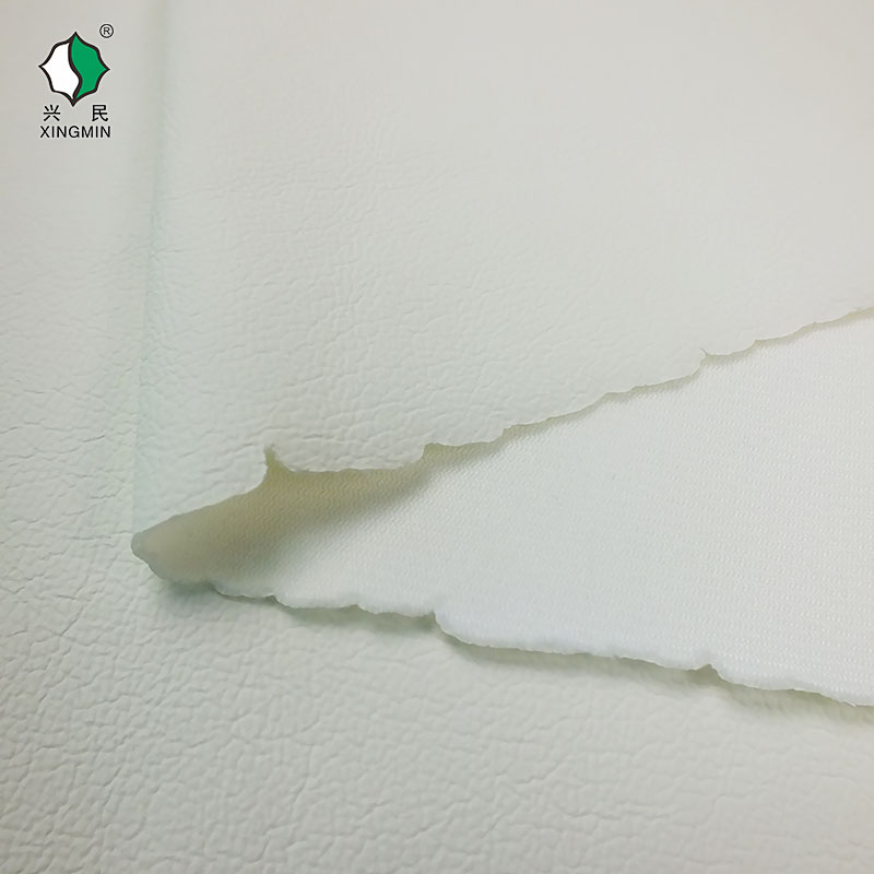 Dry black frog skin elastic fabric base sports equipment seat cushion and backrest, with edge wrapping and pu artificial leather fabric details Picture