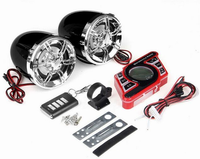 3 "MP3 motorcycle alarm audio/electric car audio/motorcycle speaker thumbnail