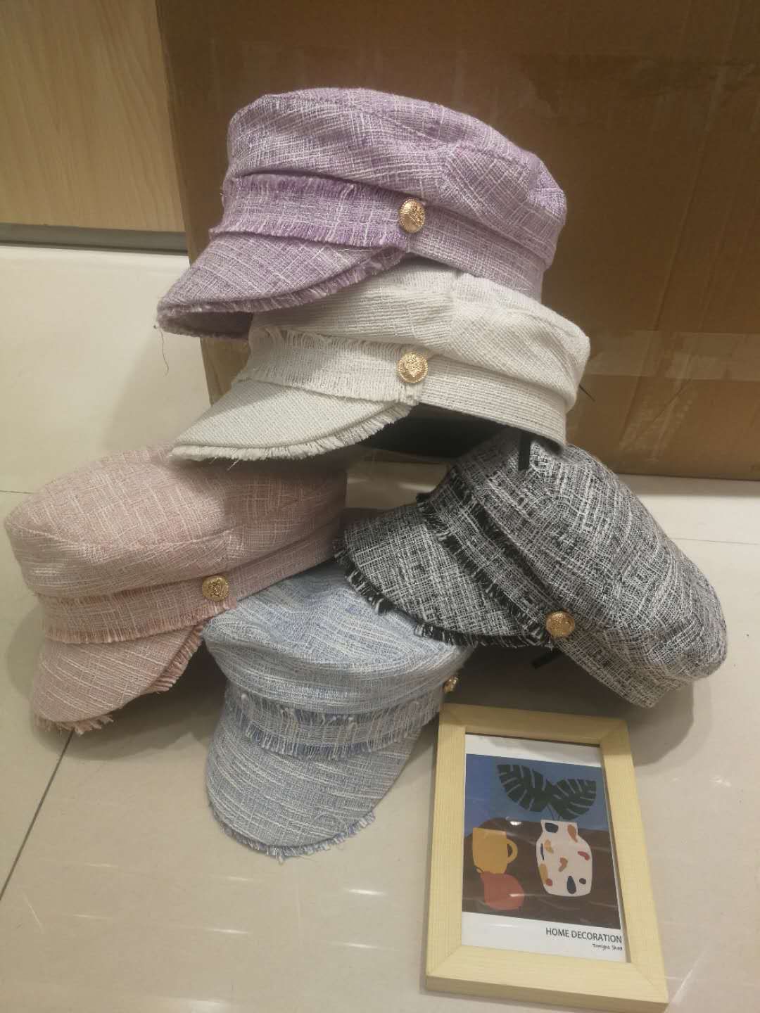 Hemp army cap