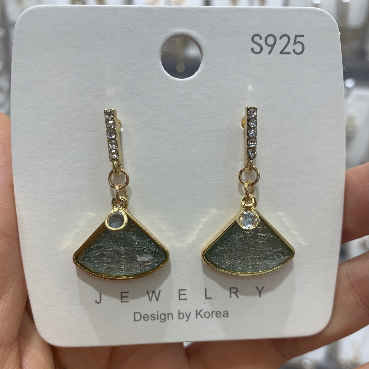 S925 sector earrings thumbnail