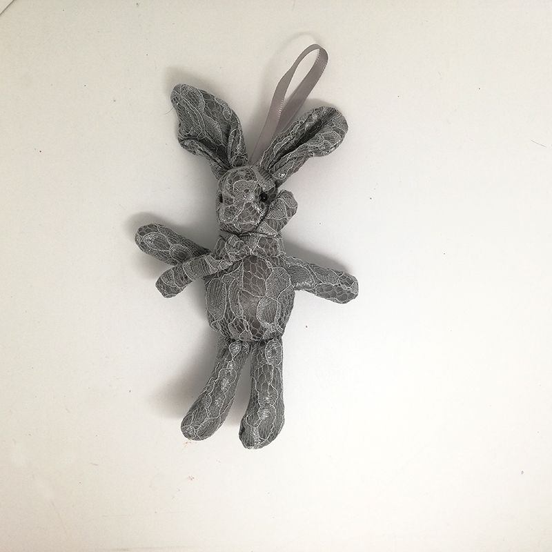 Plush toy pendants, scarves, rabbit cartoon dolls, bag decorations, wedding gifts, claw machine dolls, clothing accessories detail image 7