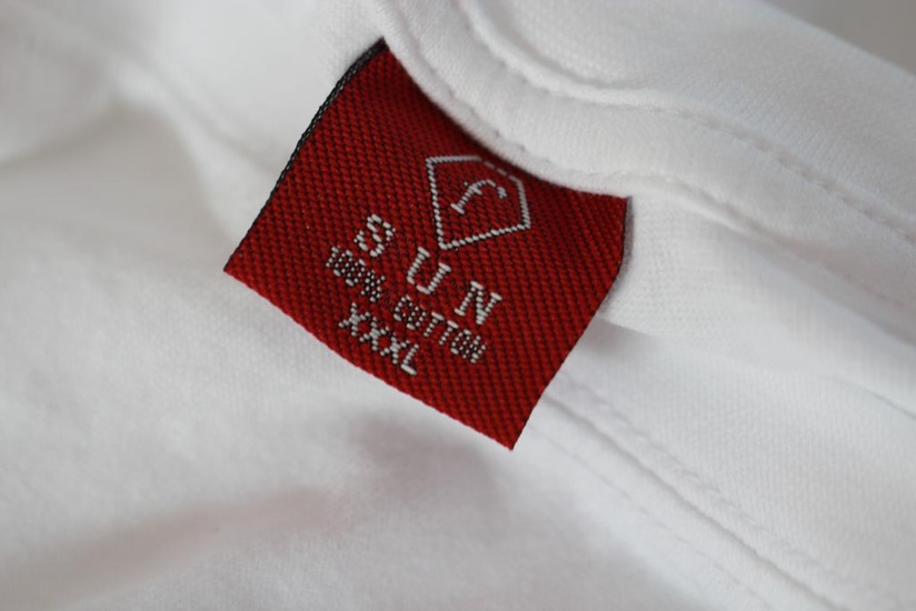 厂家直销 160克白色全棉圆领短袖T恤文化衫手绘班服订制夏约产品图