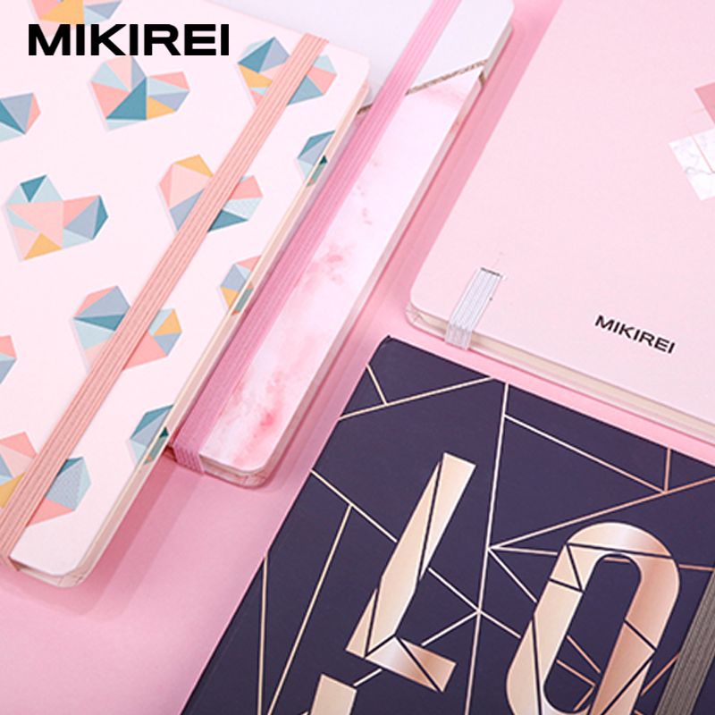 创意粉色作业日记本硬面少女记事学生用品账笔记本子文具用品定制产品图