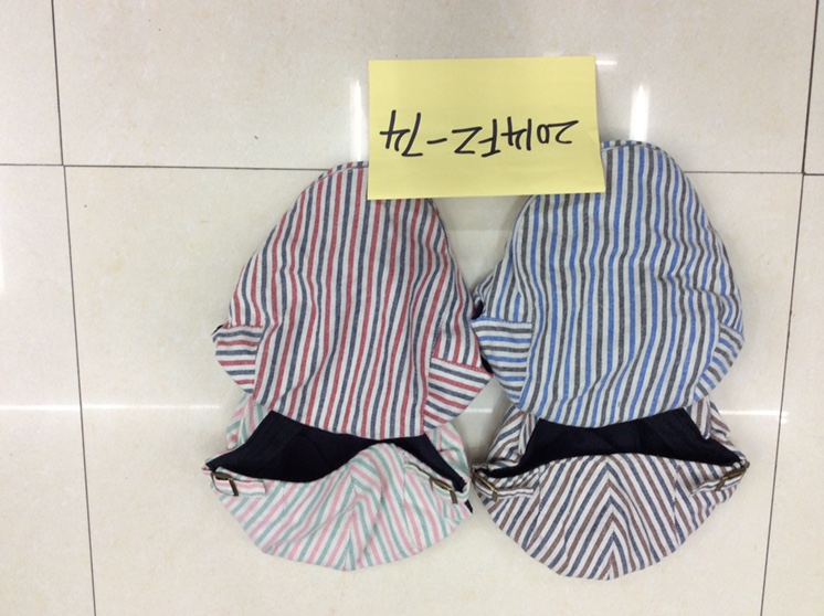 Striped cloth cap thumbnail