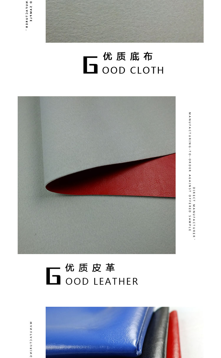 Factory direct sales of pu space leather r64 texture high-tear bags, sandbags, protective gear, artificial leather fabric. Customized according to samples pic 3