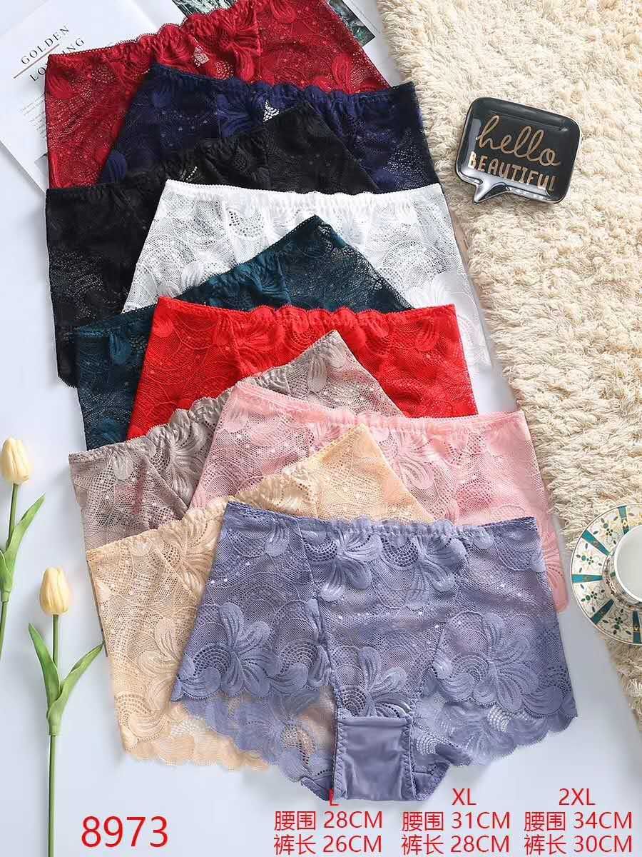 2020 New Burst Lace Ladies High-Grade Underwear 8973