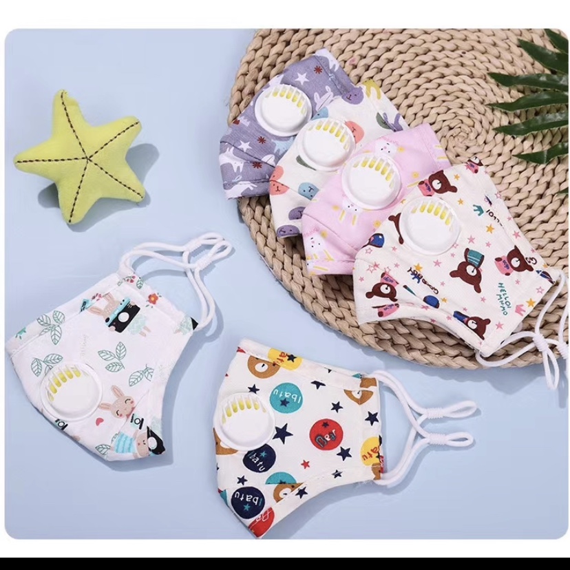 儿童立体防护全棉立体口罩