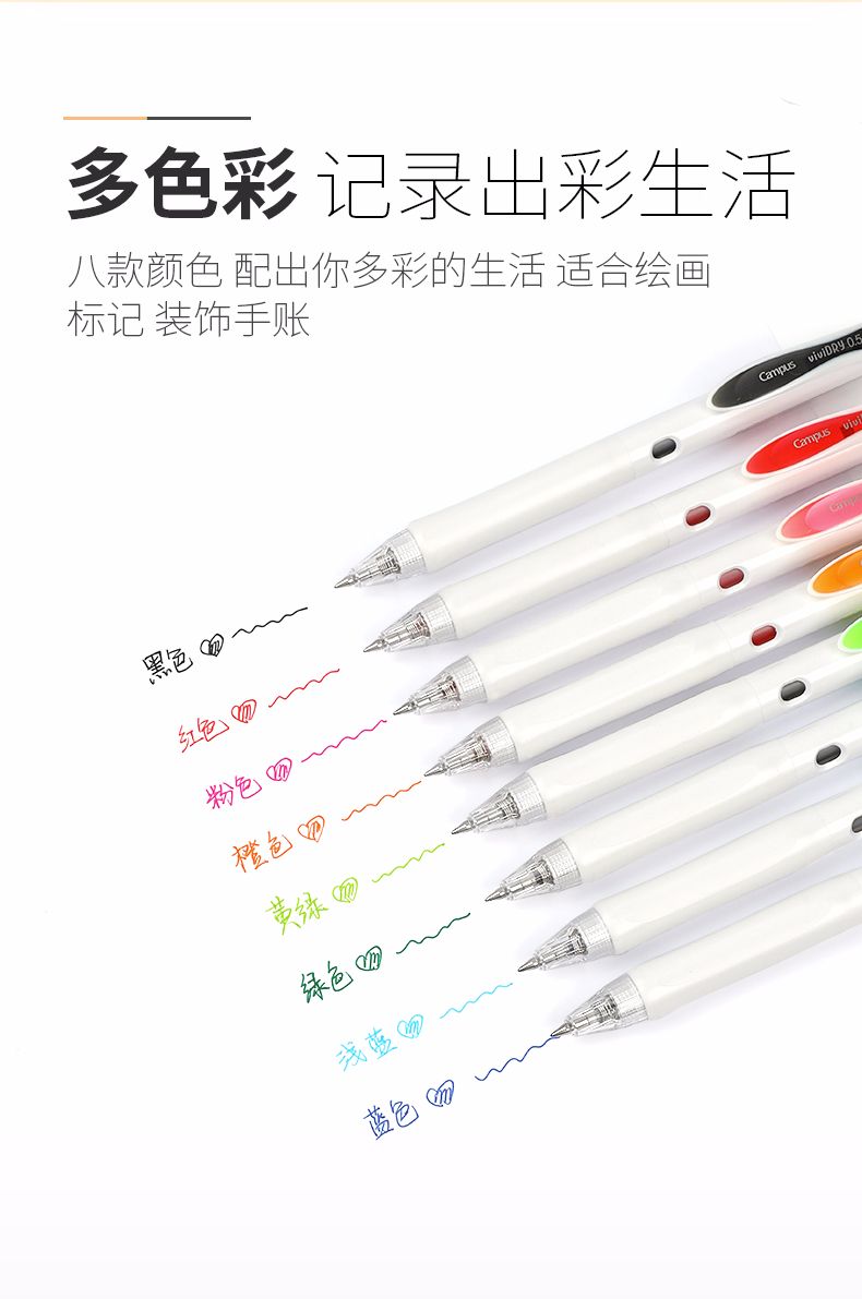 KOKUYO viviDRY Press Gel Pen Color Quick-Drying Gel Pen WSG-PR302 detail image 4
