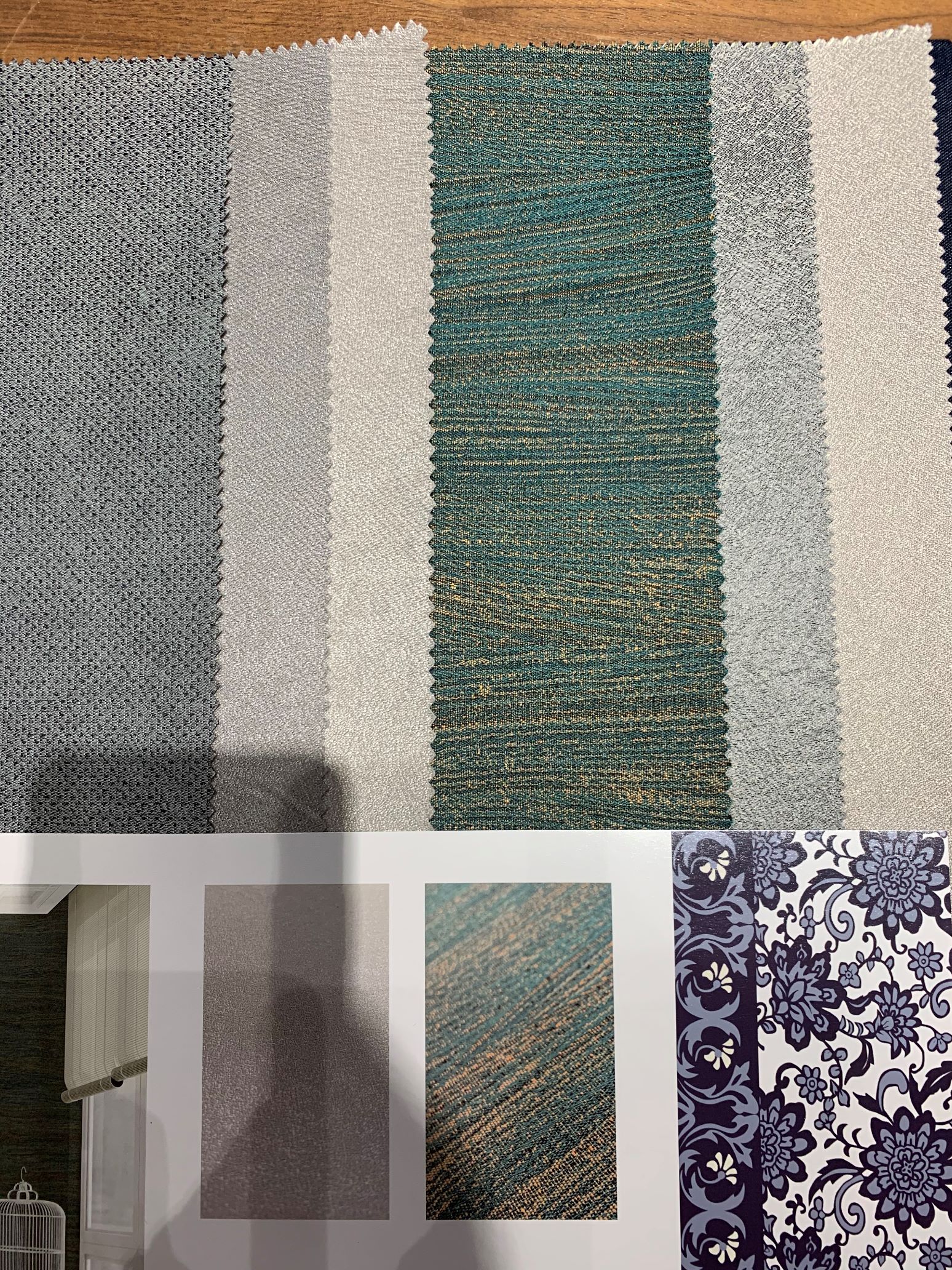 现代轻奢北欧新中式环保高精密棉麻墙布详情1