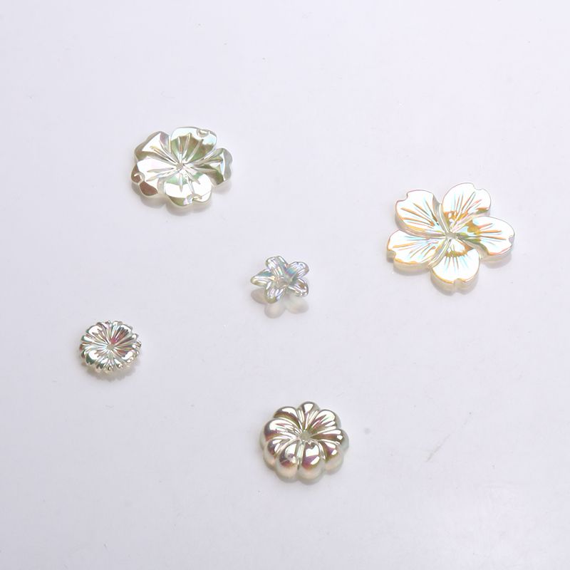 Transparent colorful 11 petals 15MM thumbnail