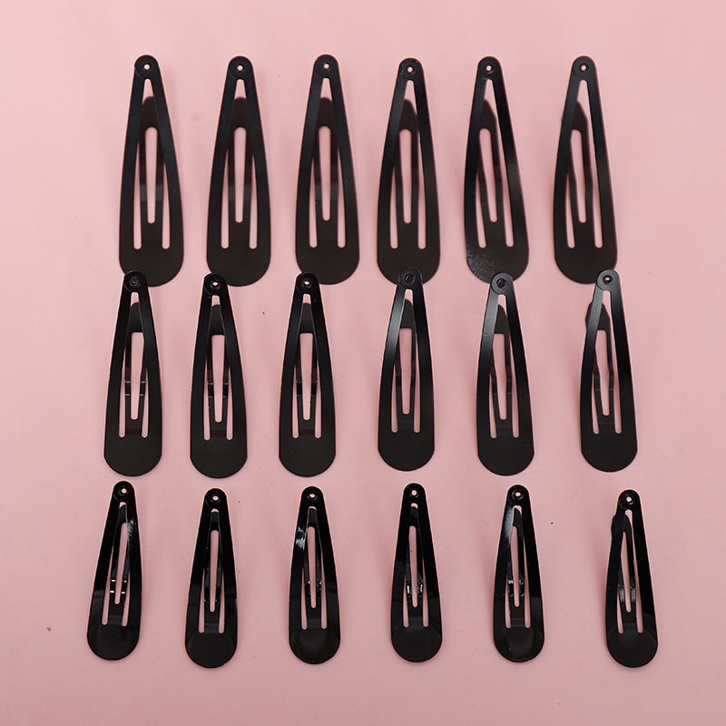 bb夹黑色边夹刘海成人一字夹少女心发饰拼顶夹碎发夹子细节图