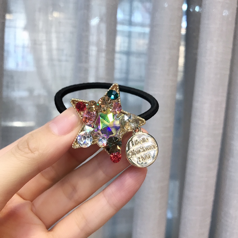 Five-star crystal headband