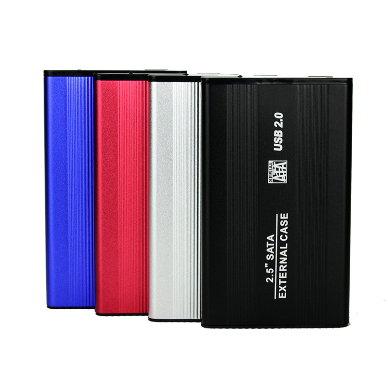 2.5寸USB 2.0移动硬盘盒子SATA串口固态硬盘盒 工厂OEM可定制
