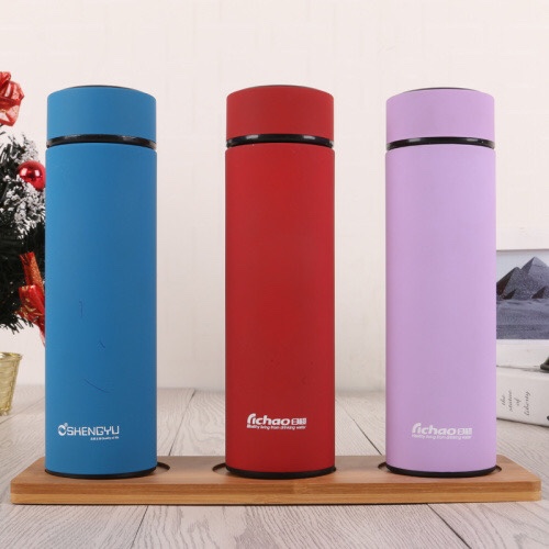 Straight cup 304 vacuum thermos cup outdoor travel portable accompanying water cup for male and female students thumbnail