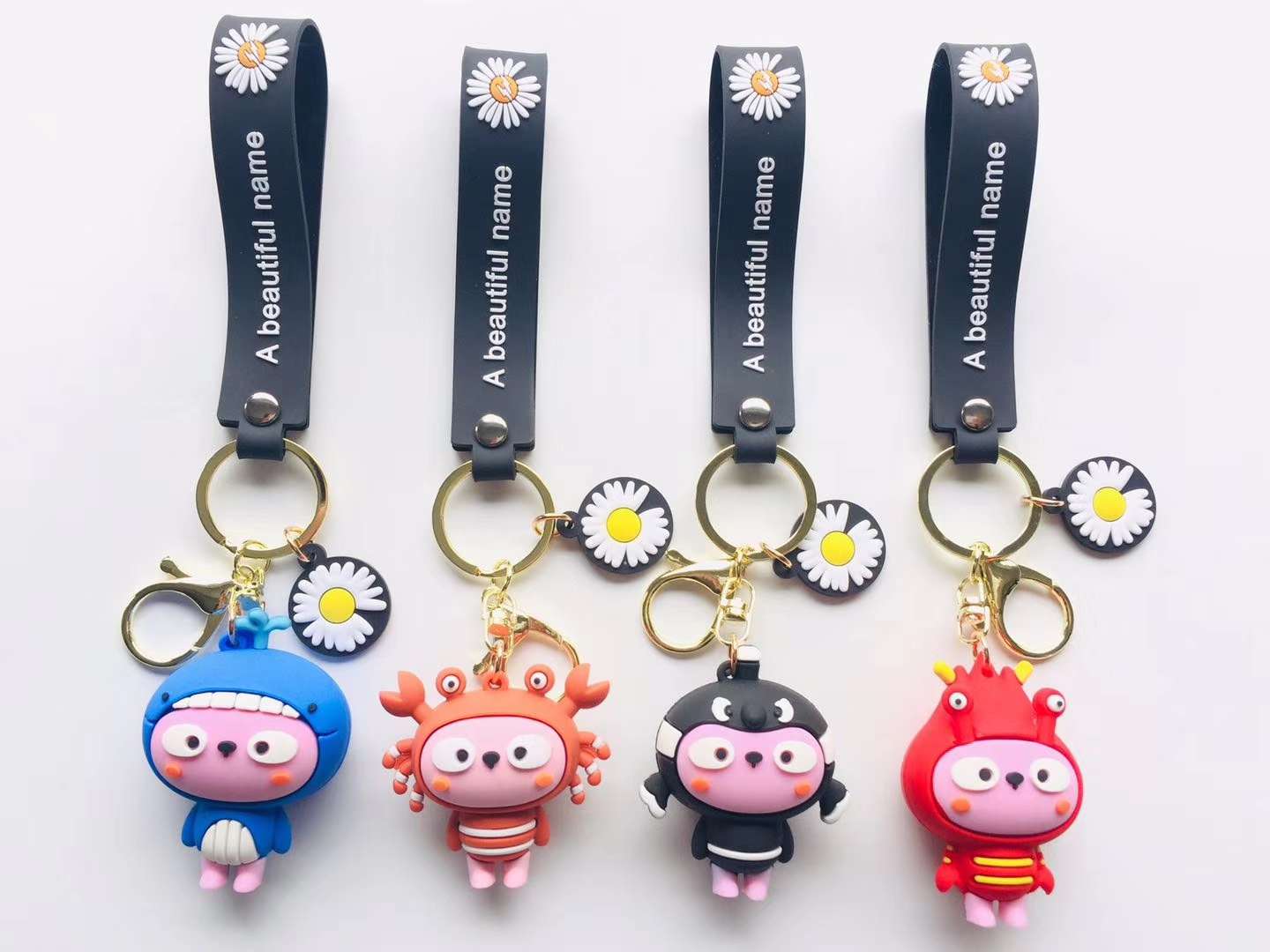 Silicone keychain