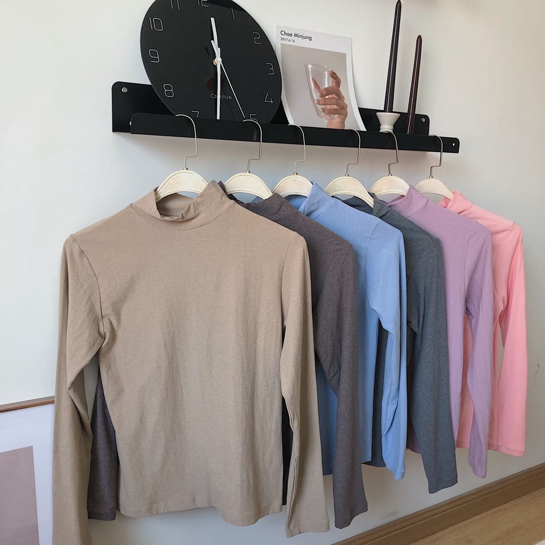 Suya Han Version Autumn And Winter High Collar Warm Cationic Underwear details Picture