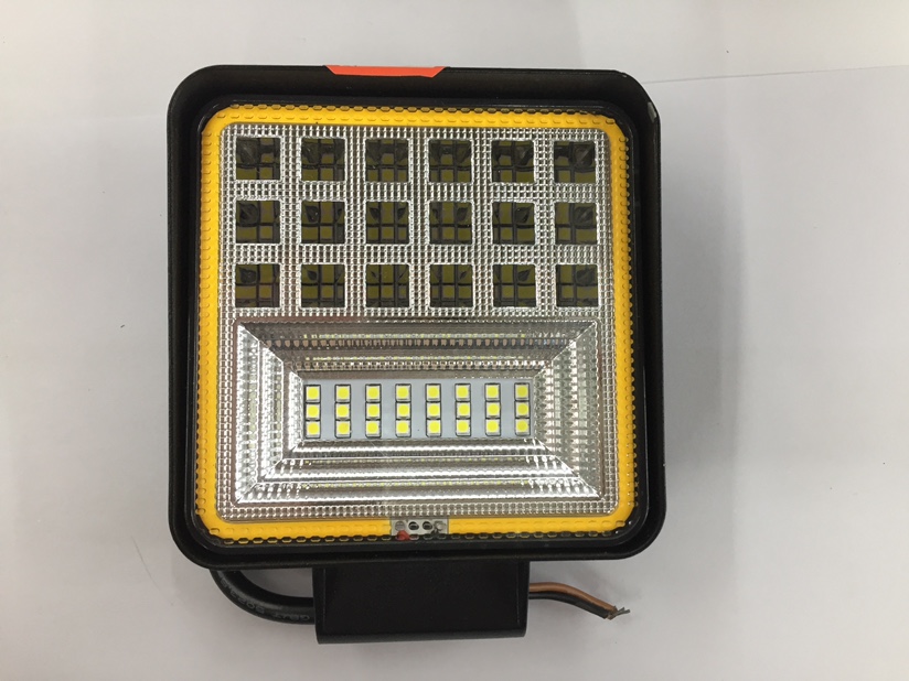 126W work light strip aperture