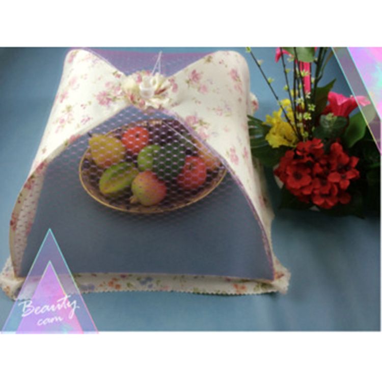 Lace Fabric Size Foldable Circular Rectangular Fly Cover Food Cover Vegetable Umbrella Food Cover Free Shipping details Picture