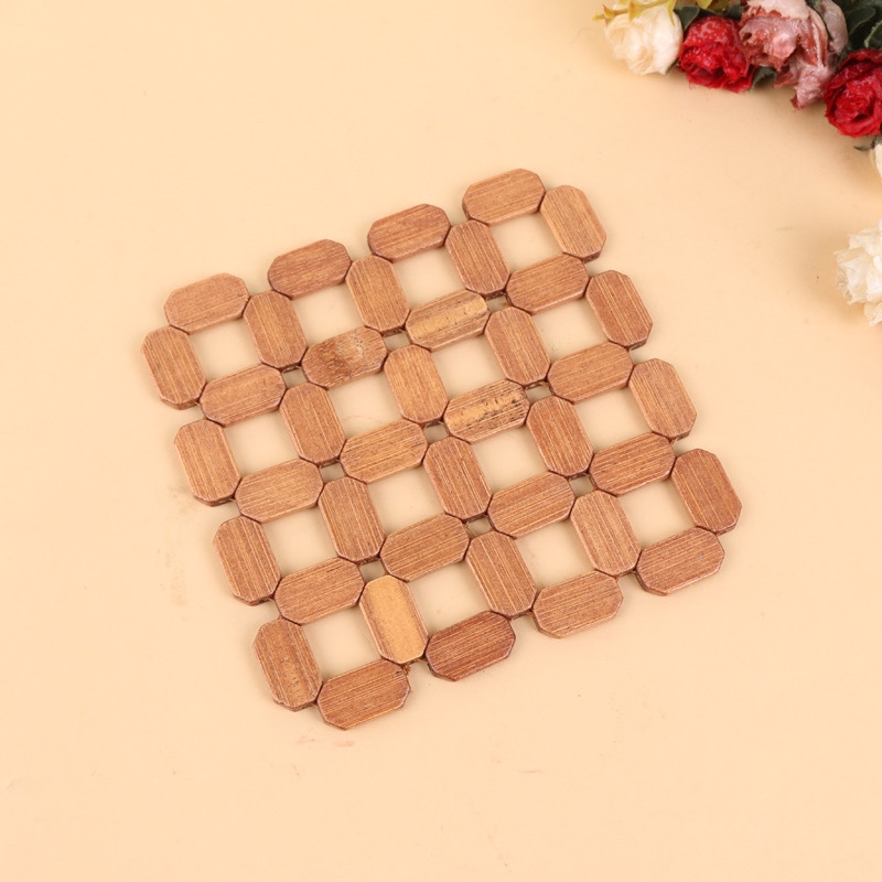 B40 Exquisite bamboo mat heat insulation mat thumbnail