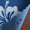 600D printed five-section rose bag fabric, toiletry bag fabric, factory direct sales, leather fabric details Picture