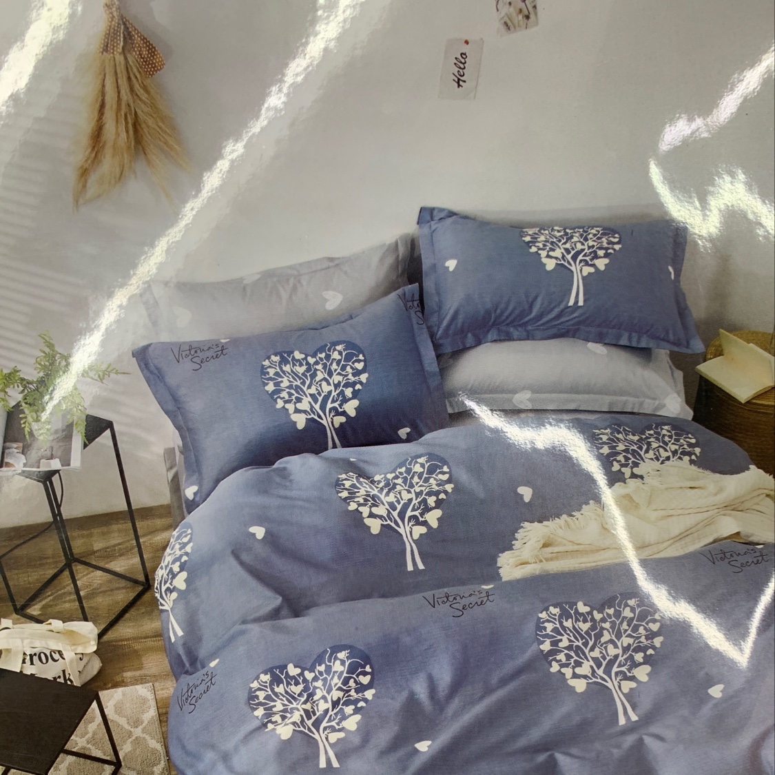 Pure cotton bed sheet