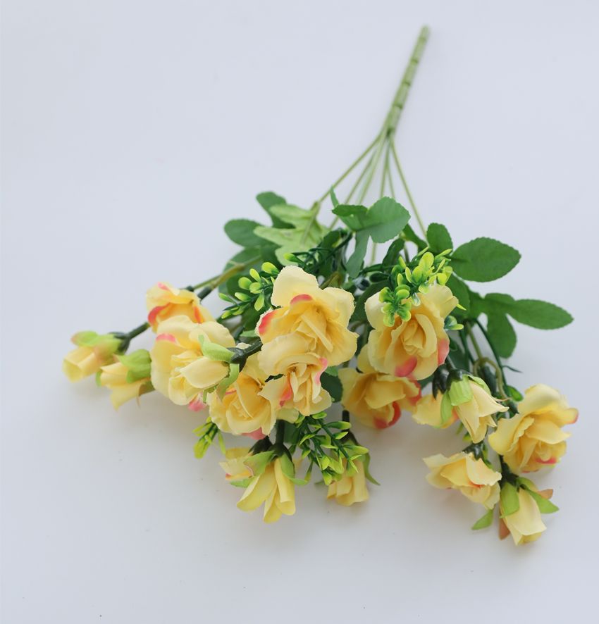 Direct sales and wholesale of 18-head woolen fabric roses for wedding photography and wall decoration. JM0934 rose, rose pic 8