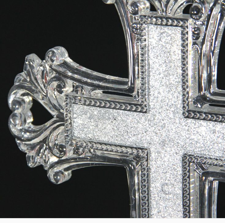 Acrylic Christmas diary, religious cross, Easter, Catholic Jesus, Christmas tree scene decoration craftsmanship Application Scenario