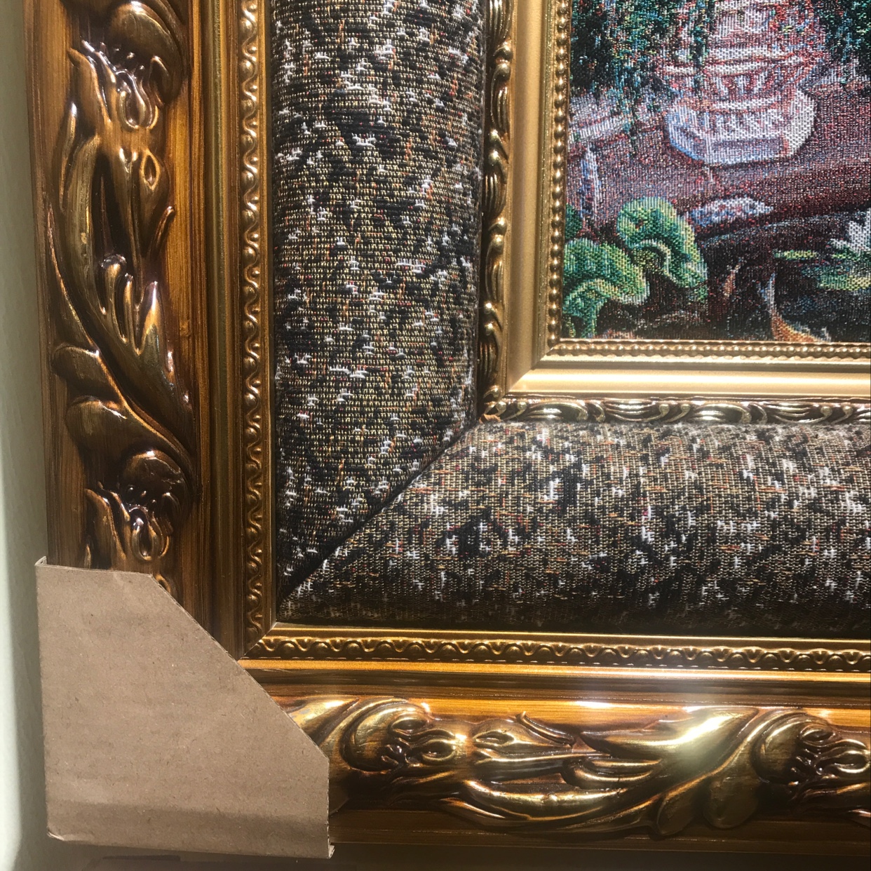 装饰画/挂画/穆斯林用品阿拉伯/中堂画玉雕/三联画细节图