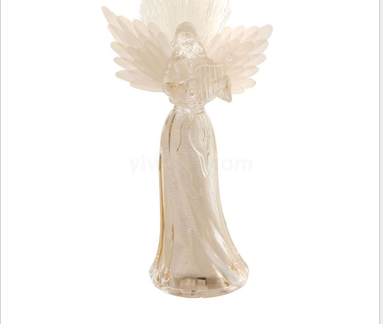 Christian ornaments, fiber optic angels, seven-color lights, ambient lights, novel and creative electronic night lights, led book lights Item Picture