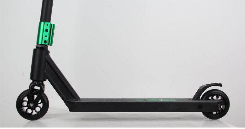 Professional extreme skateboard stunts, fancy adult transportation, two-wheeled street brushing detail image 1