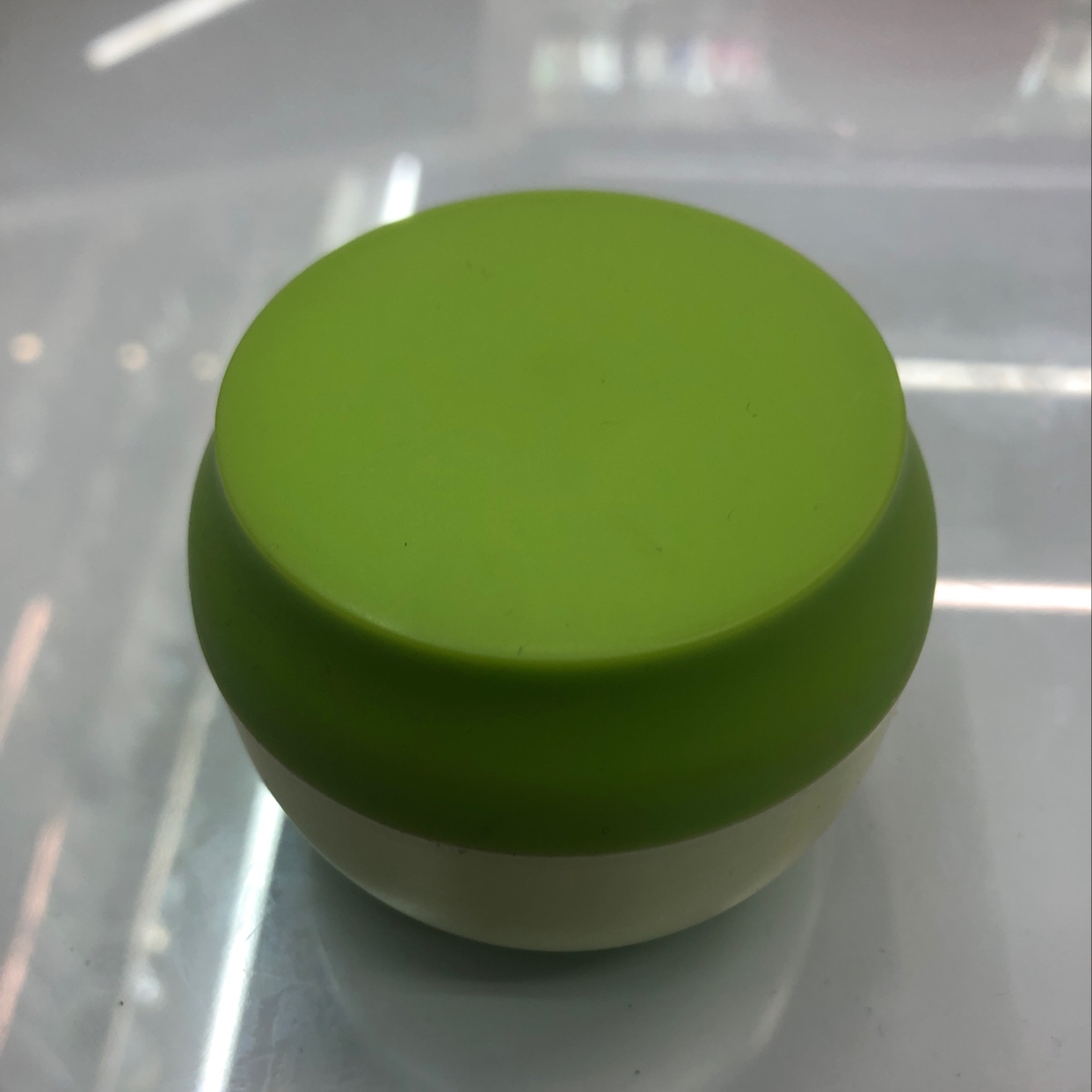 Nice green cream bottle
