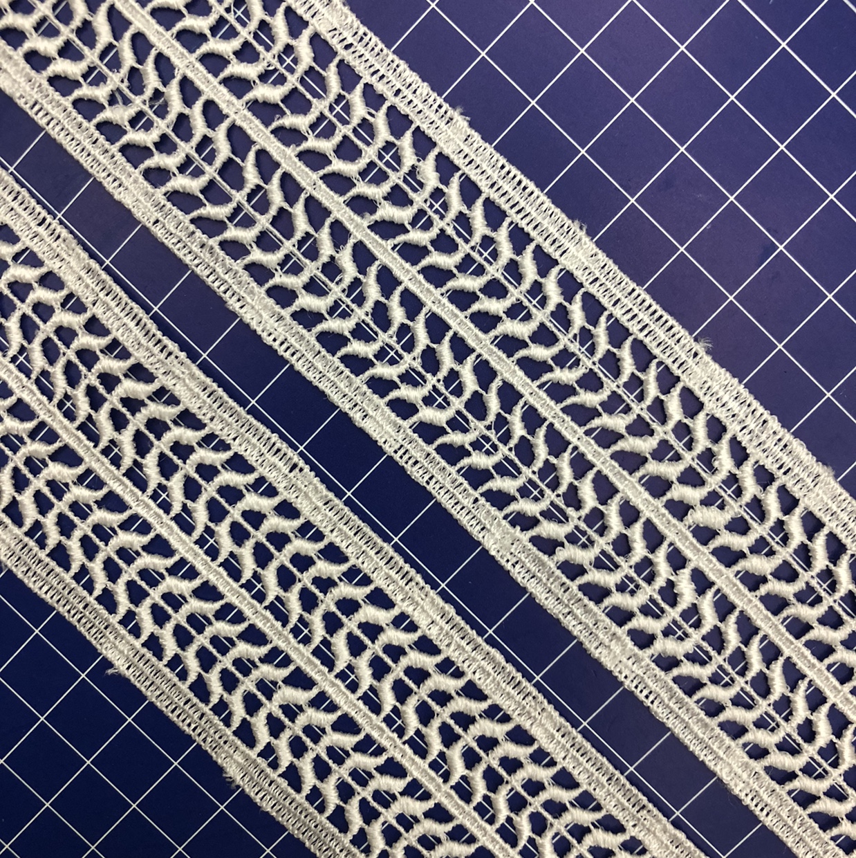 New circular Surat lace Guangdong cotton thread embroidery water-soluble clothing accessories 7 Application Scenario