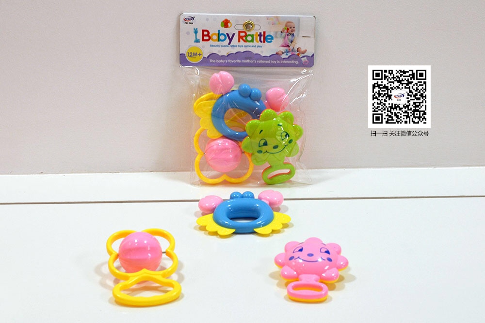 婴儿抓握训练玩具益智3至6三四五六个月女宝宝手抓可咬男孩0到1岁326-B81产品图