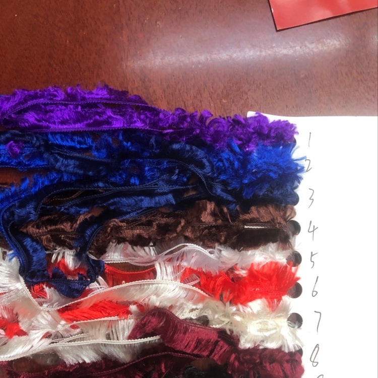 Feather yarn details Picture