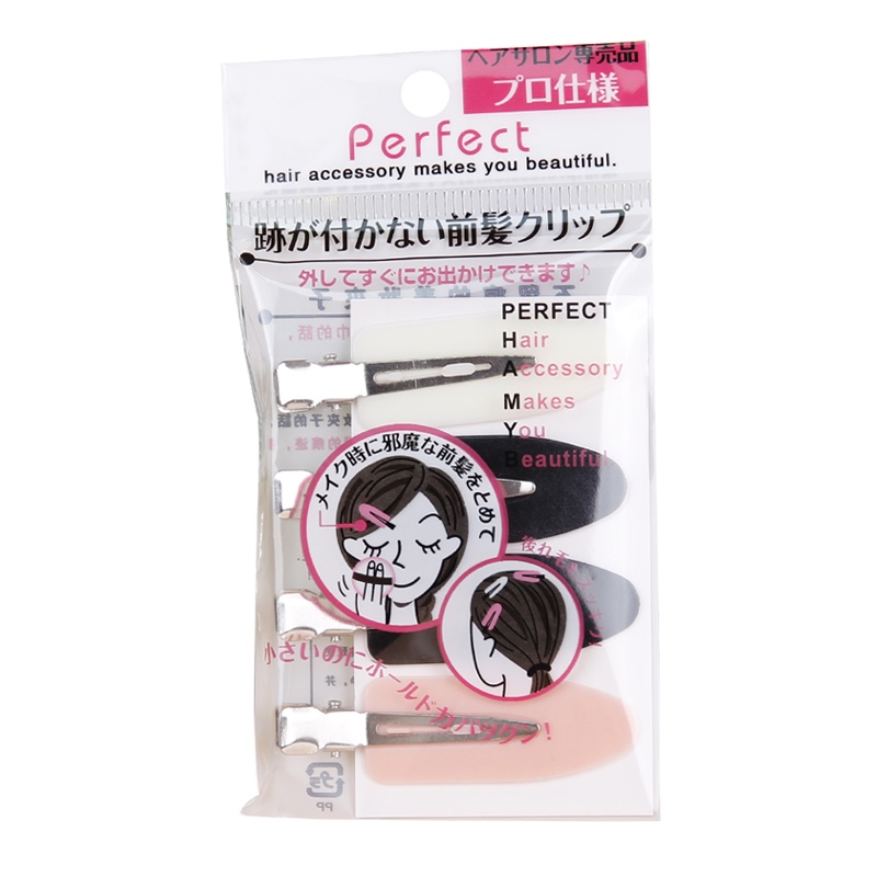 日本边夹饰品无痕刘海夹头饰美发夹子分区定位夹叶子无痕发夹发饰