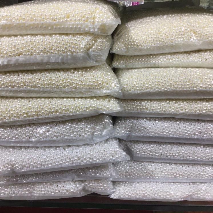 Wholesale of 1.5-16mm high-brightness, hole-free round imitation pearl DIY jewelry, clothing accessories, handicrafts and accessories Specification image