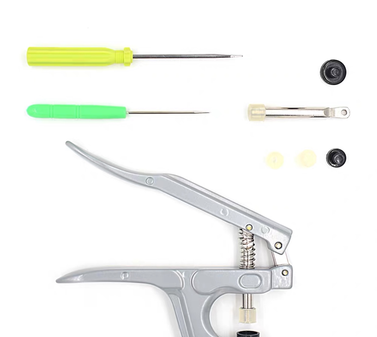 T3/T5/T8 Plastic teplink installation tool set: Resin press button, hand press and buckle, hidden hand pliers thumbnail