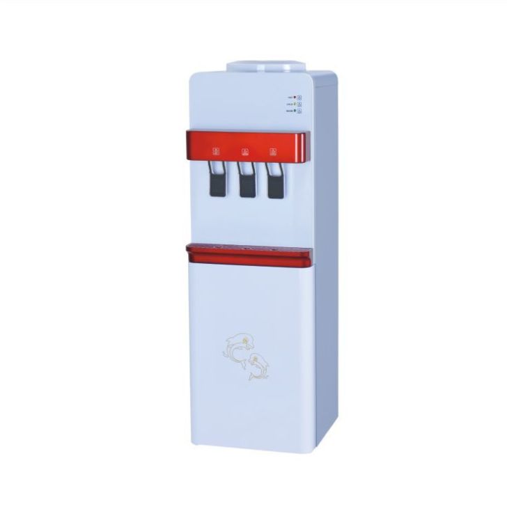 Compressor vertical water dispenser, single-door simple type water dispenser Specification image