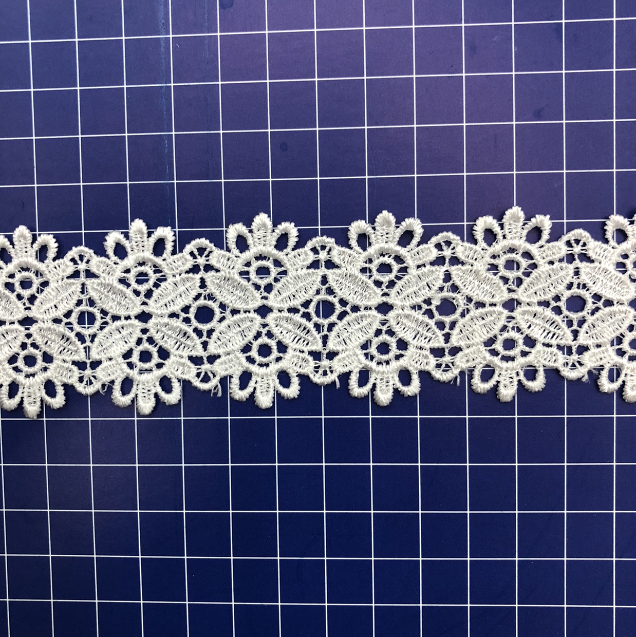 New circular Sulla lace Guangdong cotton thread embroidery water-soluble clothing accessories 2 Specification image