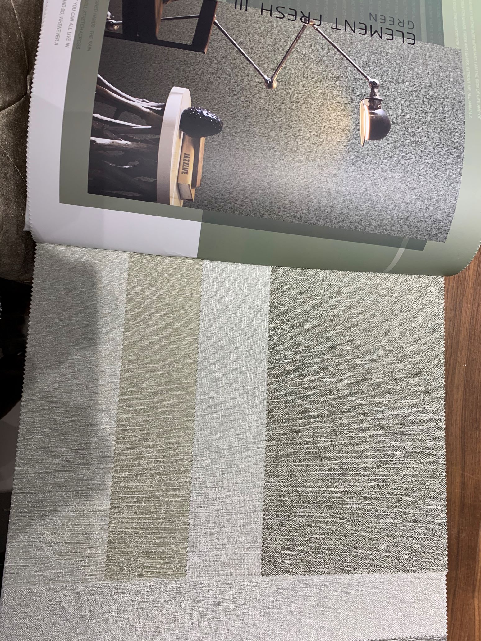 High-end modern new Chinese-style light luxury European-style cotton and linen high-precision eco-friendly wall fabric 01 pic 3