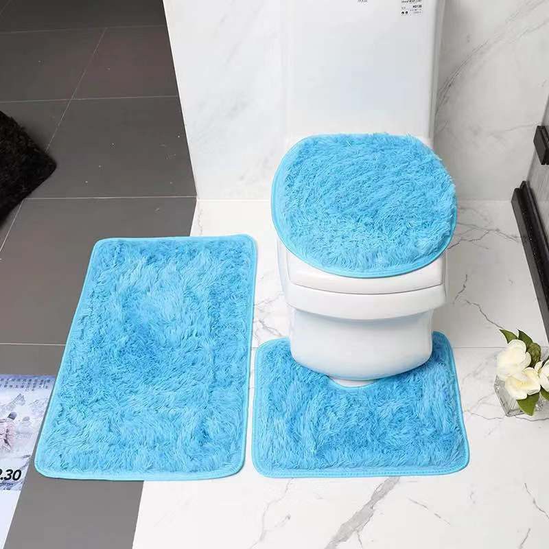 新款超细纤维 门垫 浴室垫 飘窗垫 厕所三件套 茶几垫沙发垫细节图