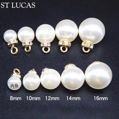 Handmade Diy Highlighter Imitation Pearl Rivets Decorative Luggage Clothing Shoes Accessories Headdress Pendant Accessories