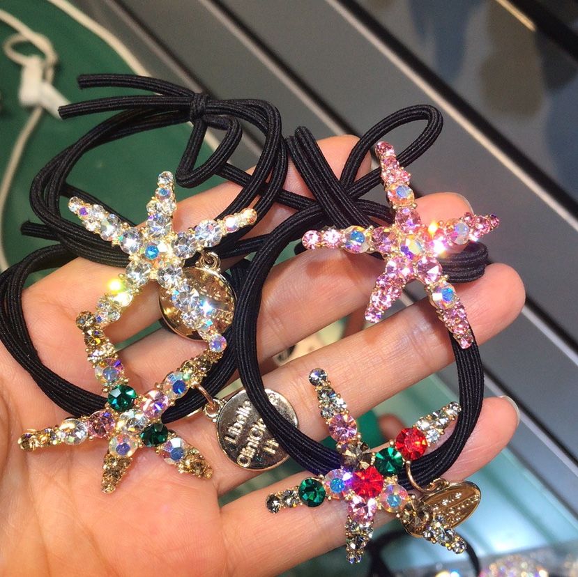 Starfish rhinestone headband