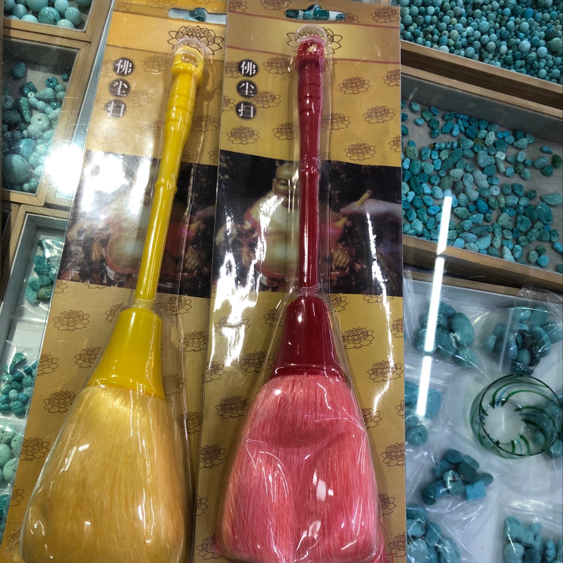 除尘掸、桌面扫实物图