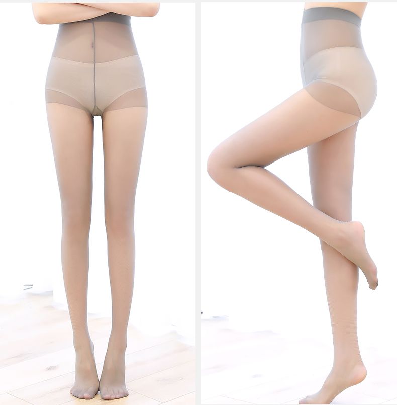 丝袜女任意剪菠萝连裤袜夏季超薄款天鹅绒防勾丝肉色长筒袜子代发详情图15