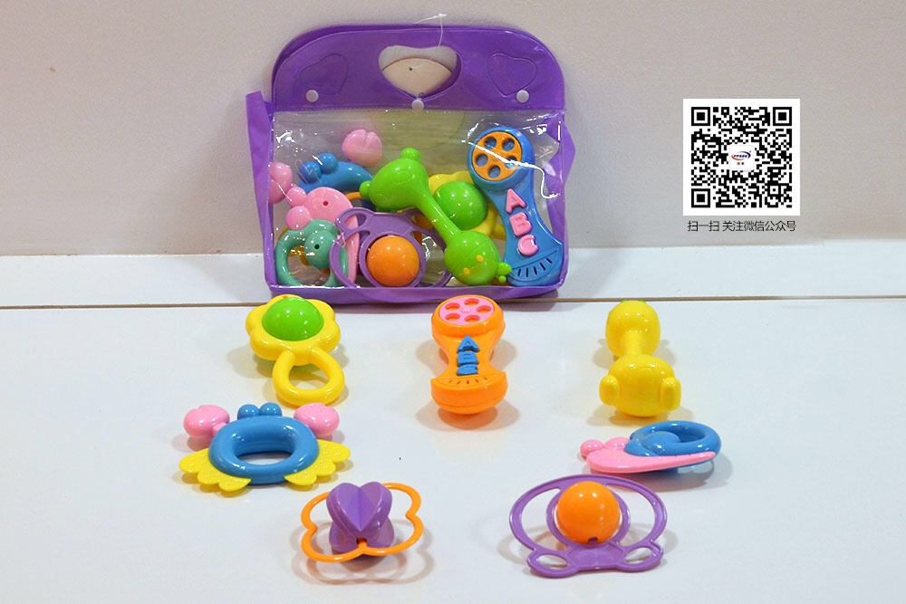 婴儿摇铃玩具0-1岁手抓握可啃咬新生初生半岁宝宝四七九个月训练 326-B89产品图
